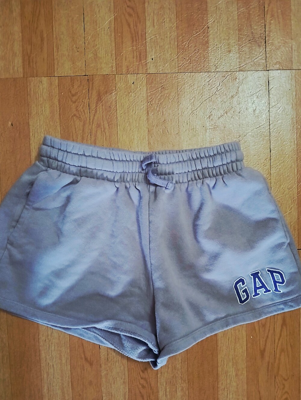 GAP Women's Light Lavender Drawstring Athletic Shorts